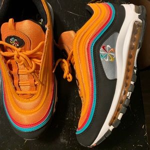 Air max - orange used size 7